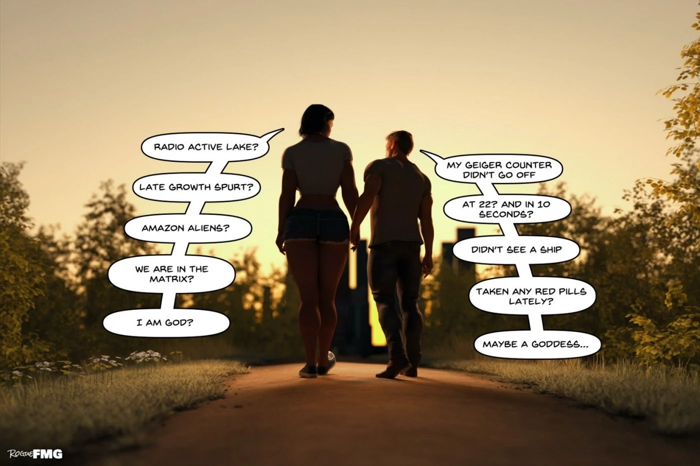 Blowing Up The Dating Scene 1-2 porn comic picture 117