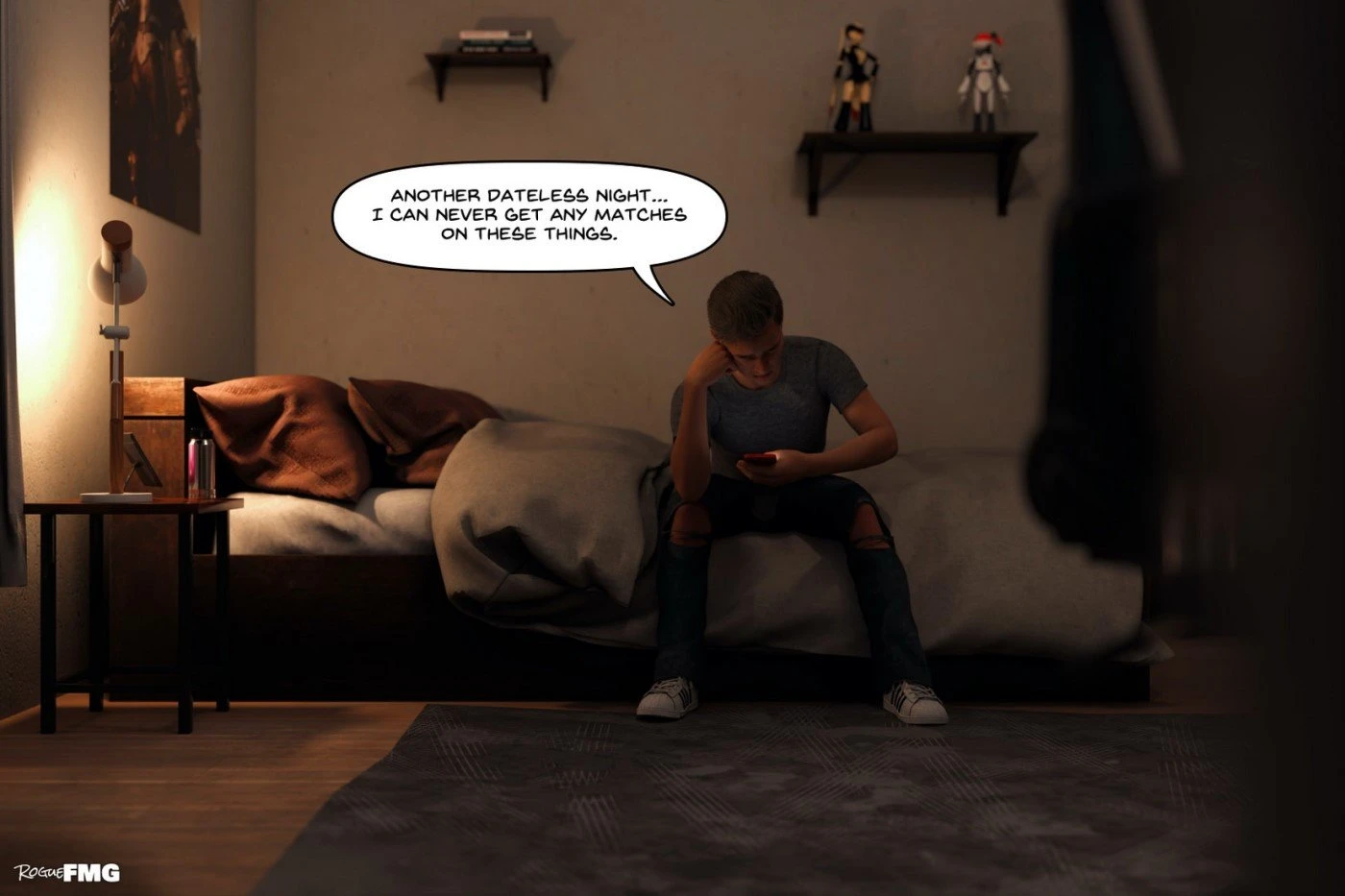 Blowing Up The Dating Scene 1-2 porn comic picture 2