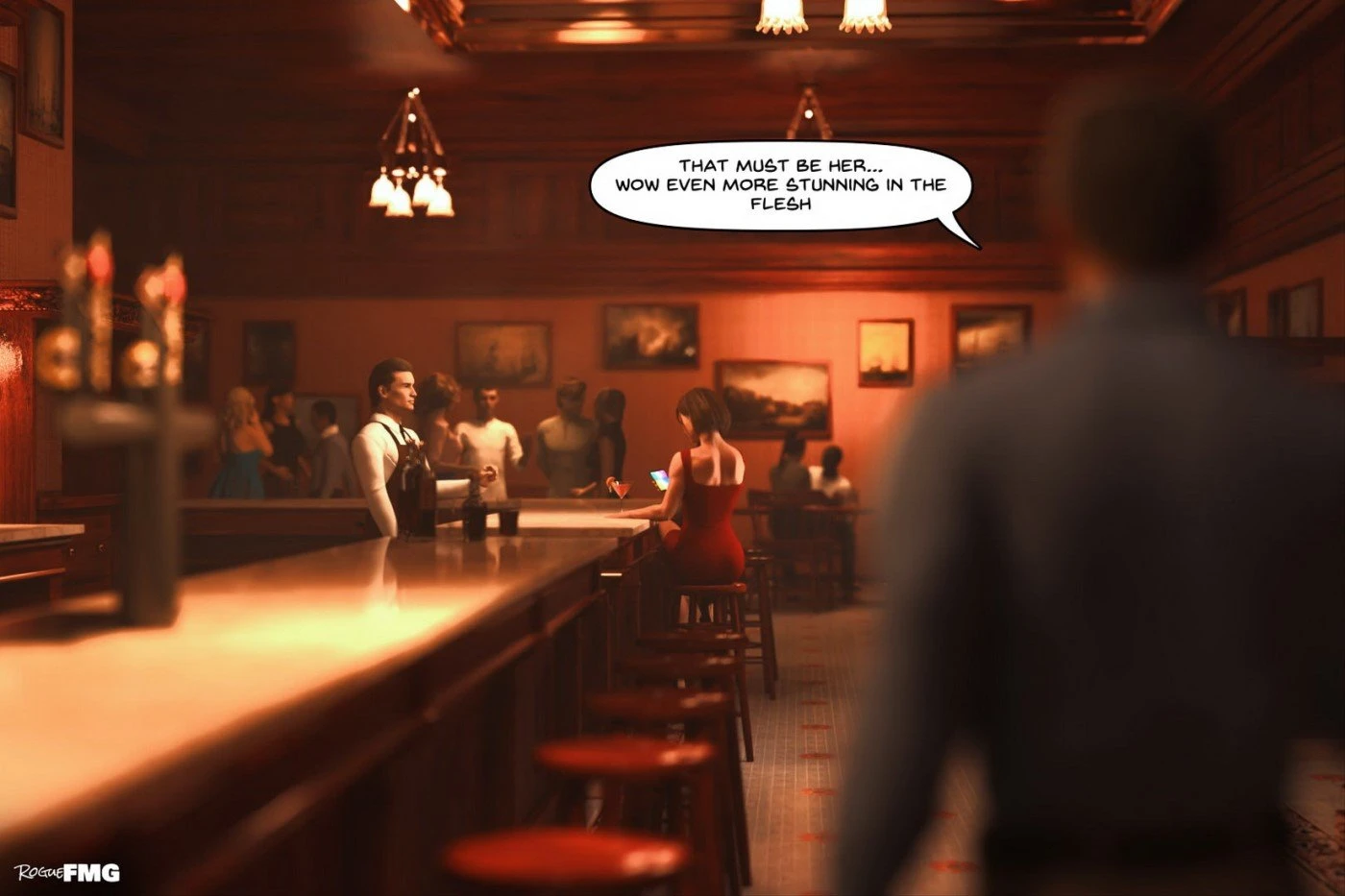 Blowing Up The Dating Scene 1-2 porn comic picture 27