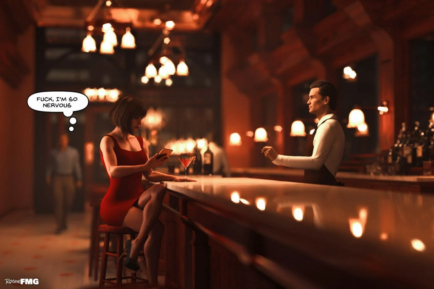 Blowing Up The Dating Scene 1-2 porn comic picture 29