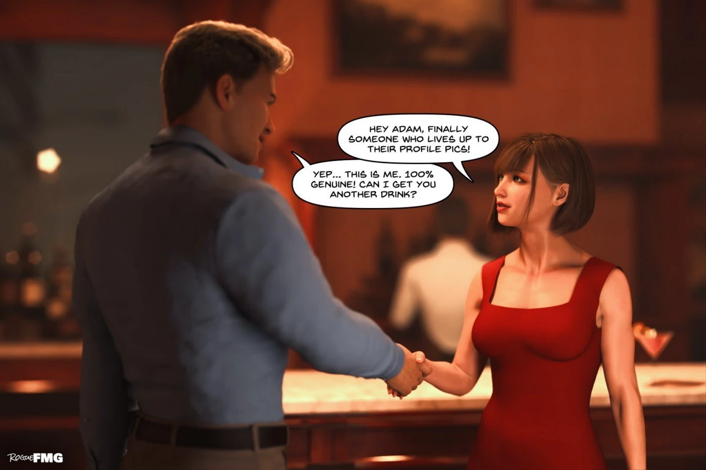 Blowing Up The Dating Scene 1-2 porn comic picture 32