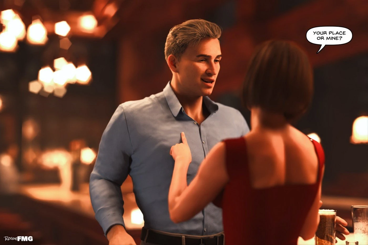 Blowing Up The Dating Scene 1-2 porn comic picture 36