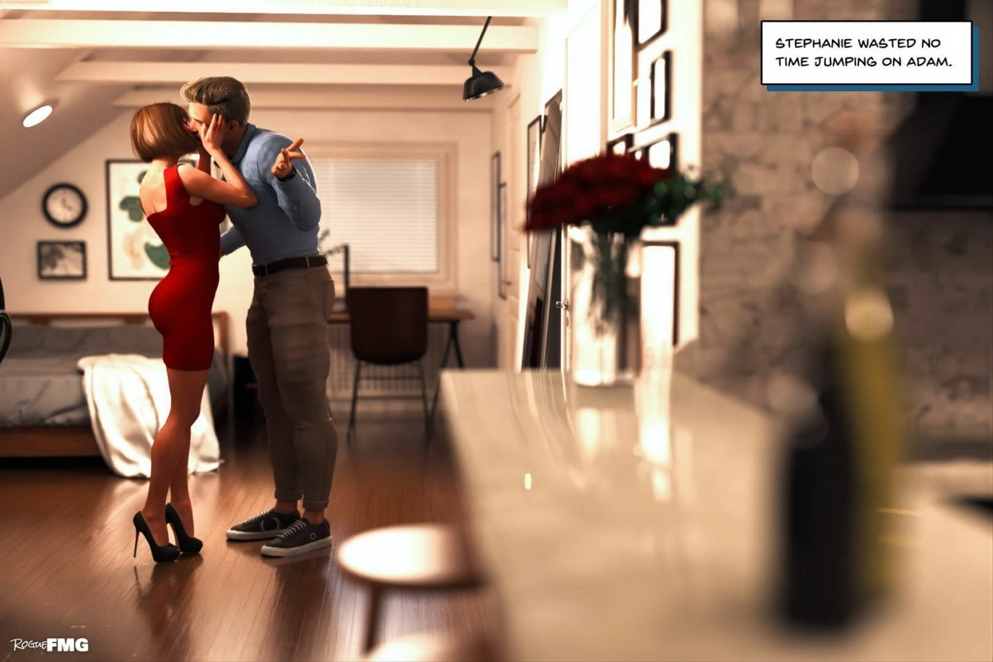 Blowing Up The Dating Scene 1-2 porn comic picture 38