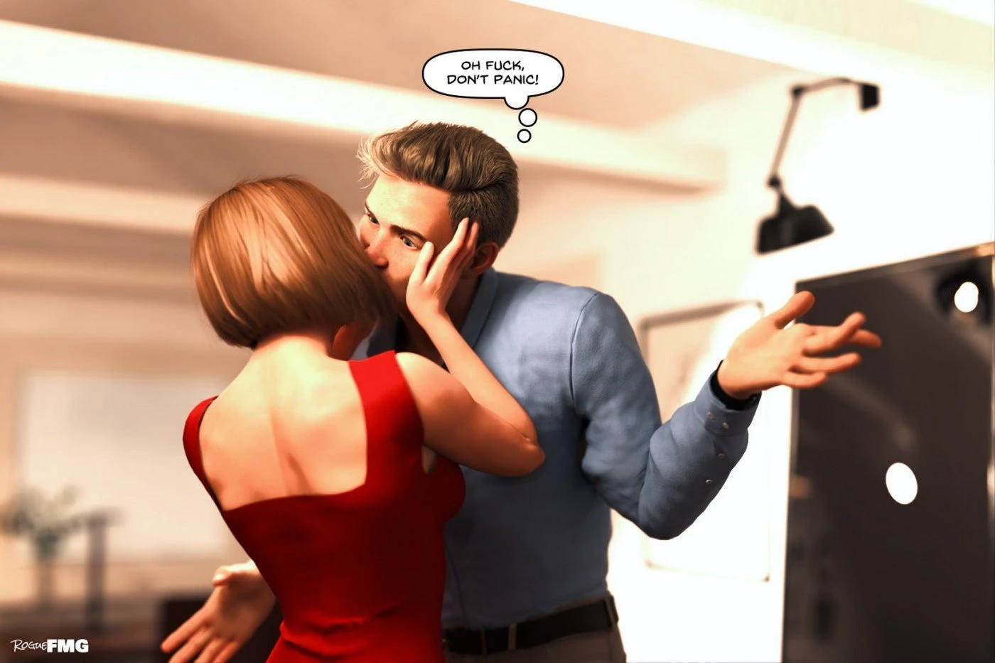 Blowing Up The Dating Scene 1-2 porn comic picture 39