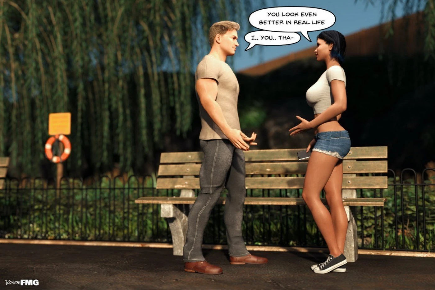 Blowing Up The Dating Scene 1-2 porn comic picture 82