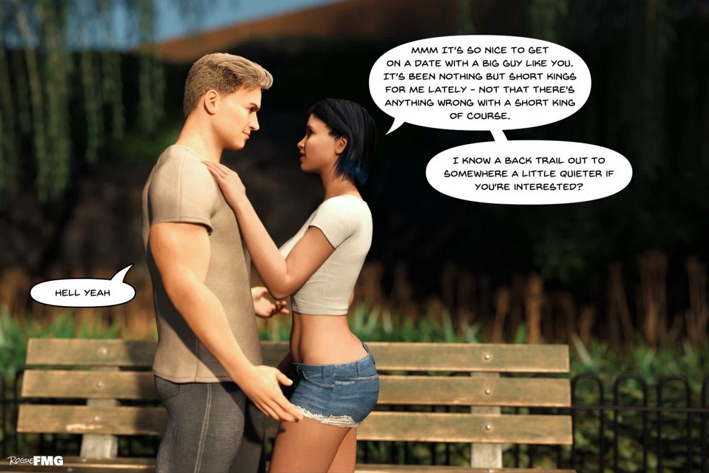 Blowing Up The Dating Scene 1-2 porn comic picture 84