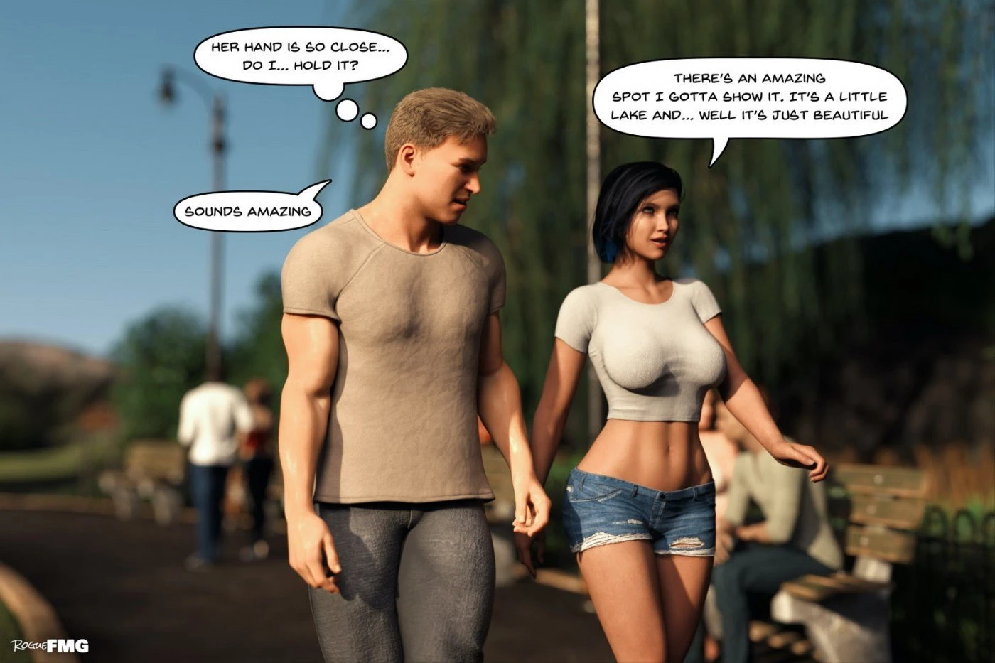 Blowing Up The Dating Scene 1-2 porn comic picture 85