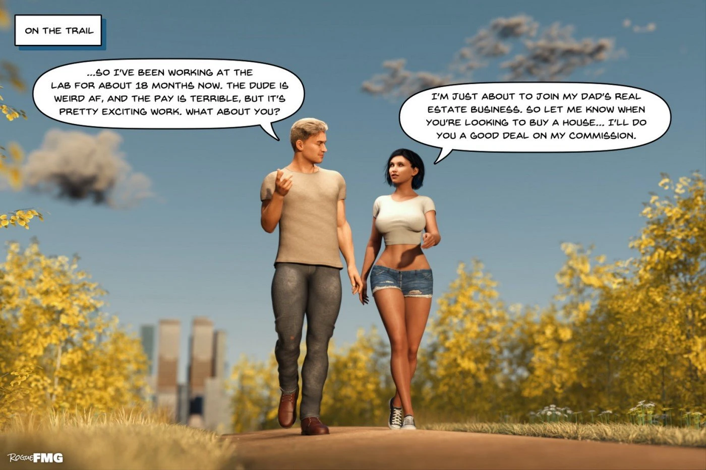 Blowing Up The Dating Scene 1-2 porn comic picture 86