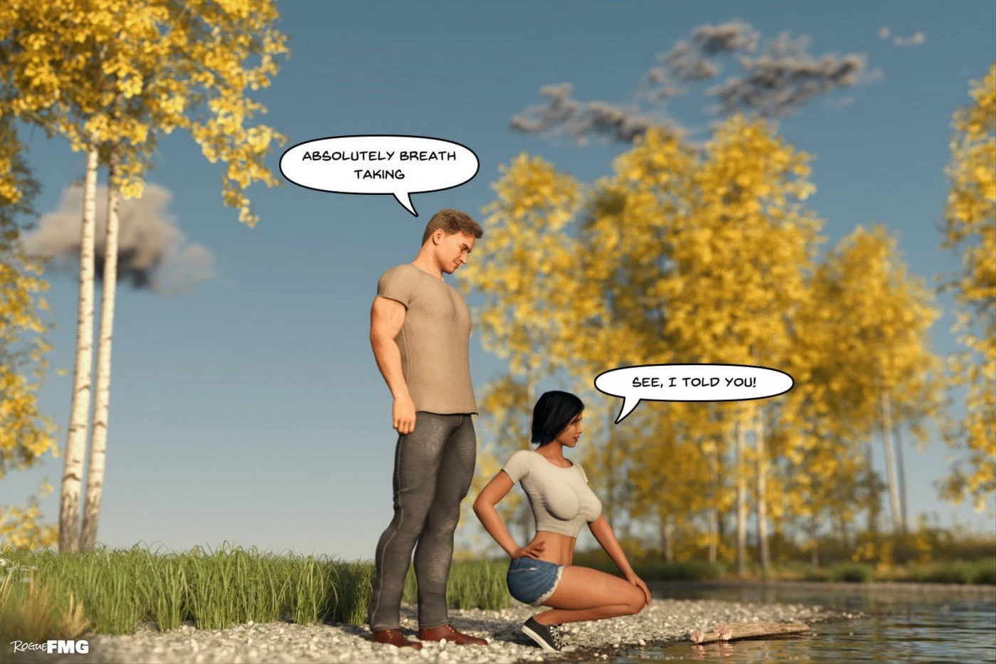 Blowing Up The Dating Scene 1-2 porn comic picture 89