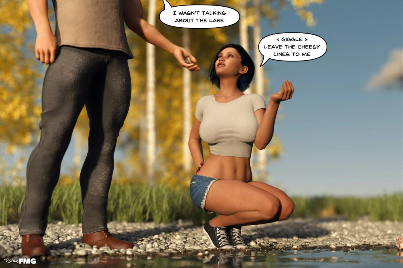 Blowing Up The Dating Scene 1-2 porn comic picture 90