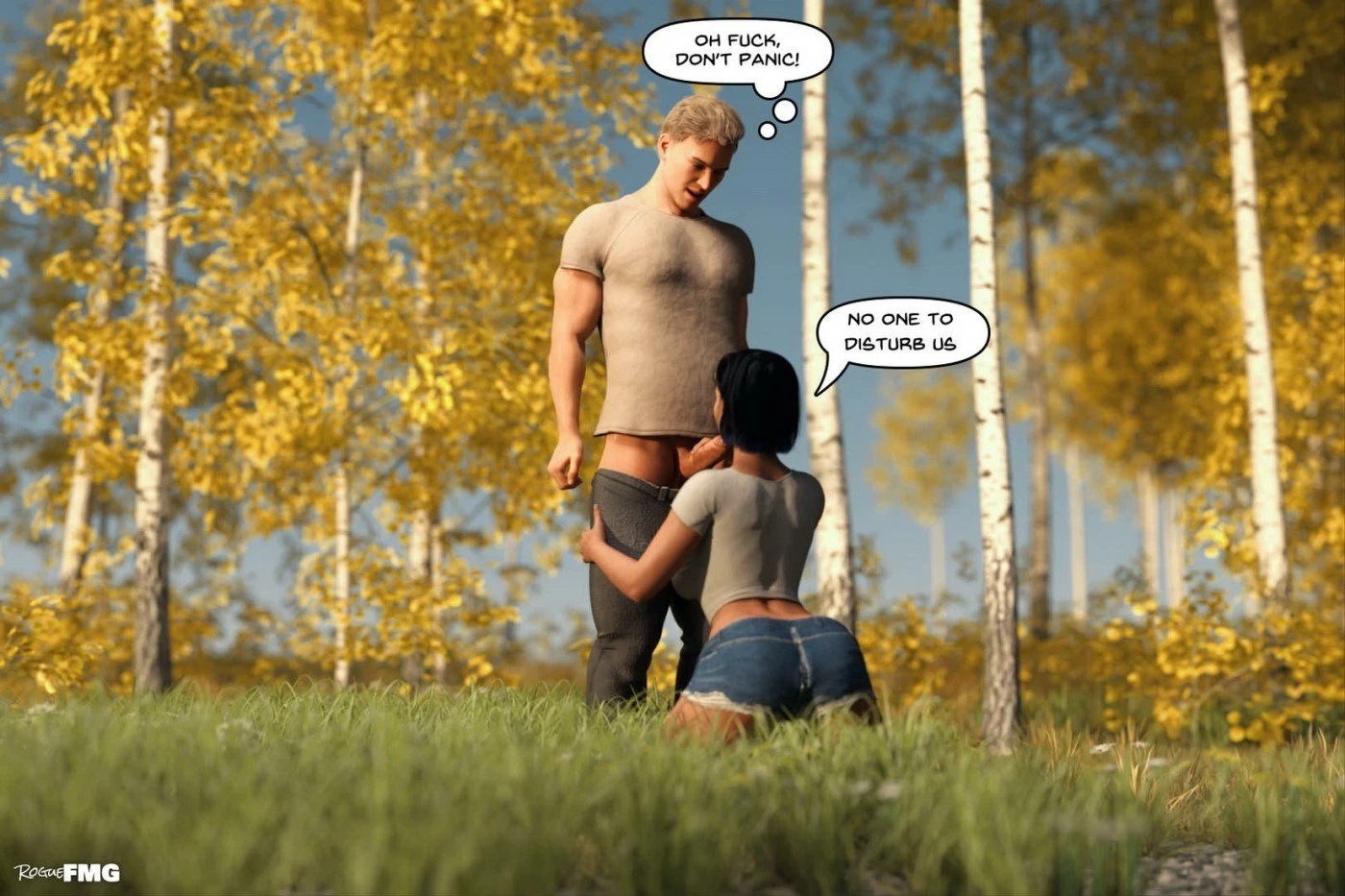 Blowing Up The Dating Scene 1-2 porn comic picture 93