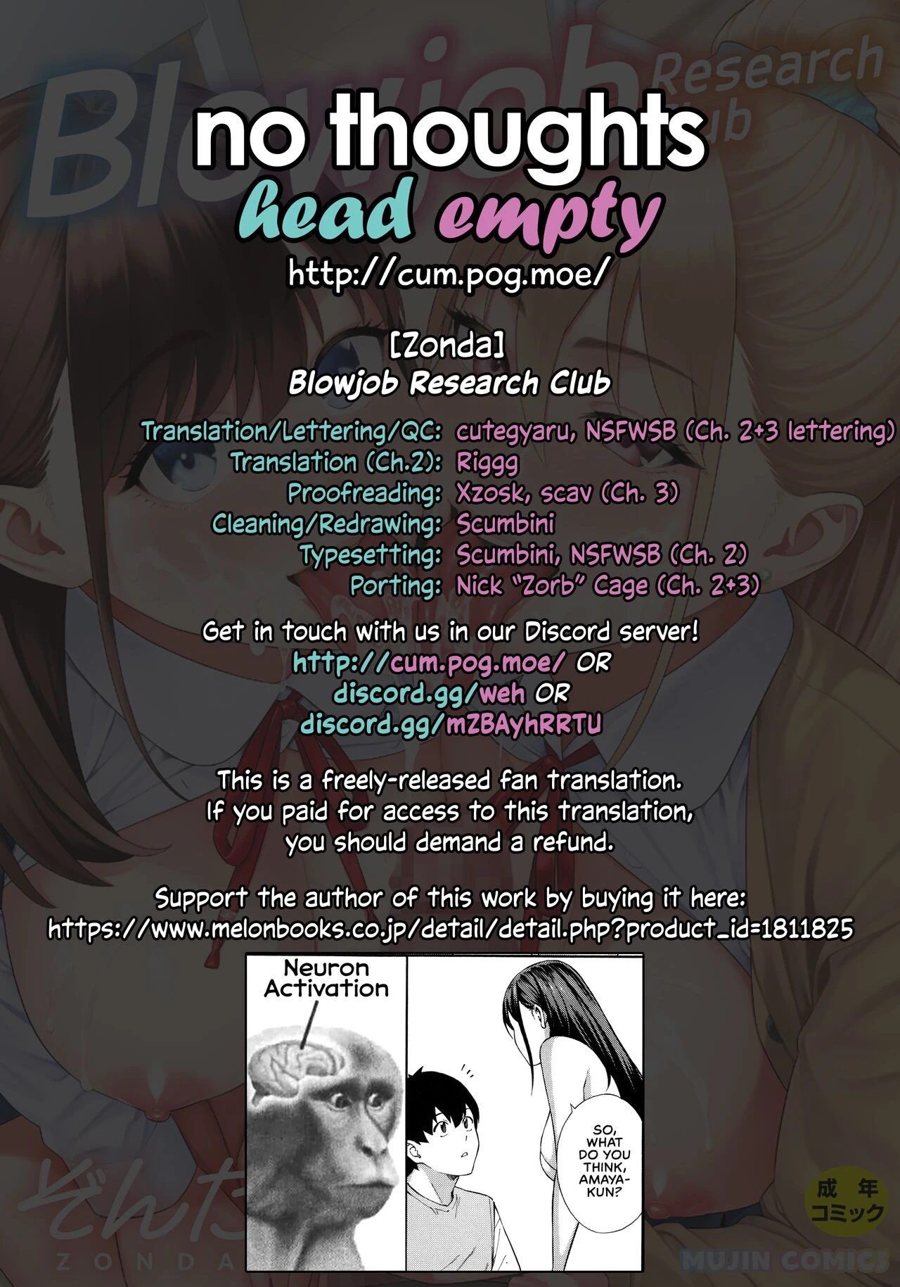 Blowjob Research Club | Fellatio Kenkyuubu porn comic picture 218