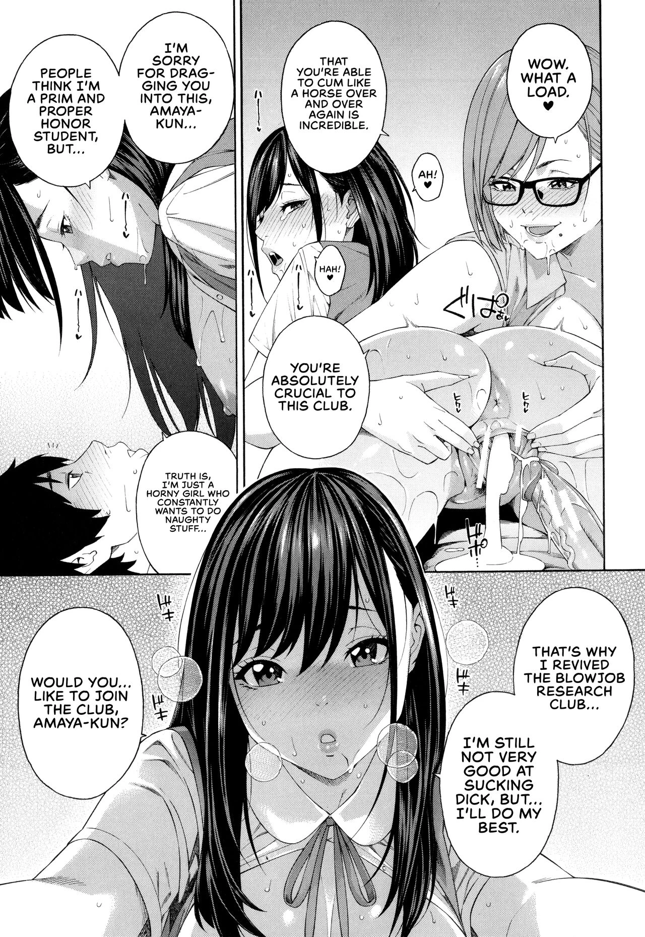 Blowjob Research Club | Fellatio Kenkyuubu porn comic picture 42