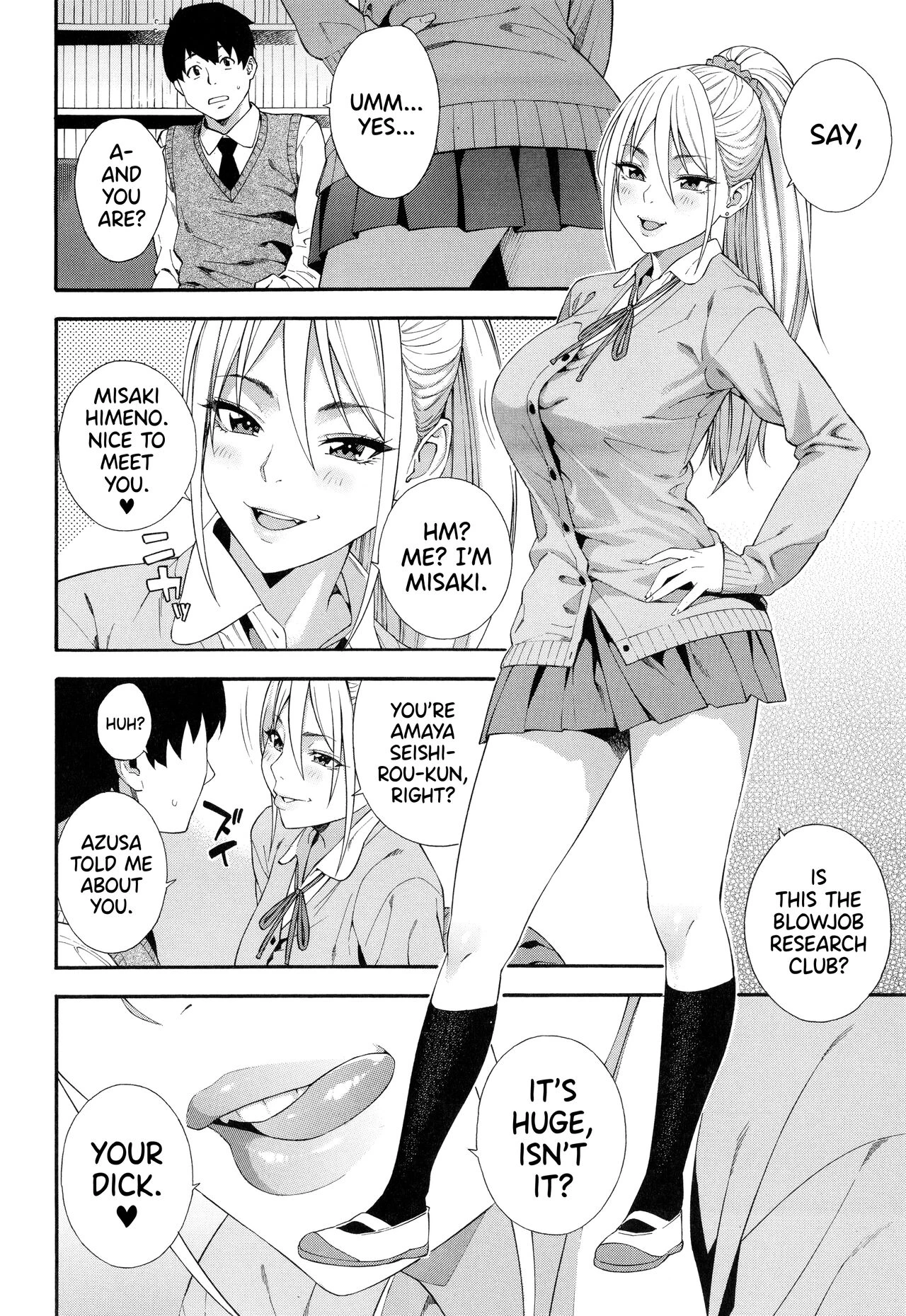 Blowjob Research Club | Fellatio Kenkyuubu porn comic picture 53