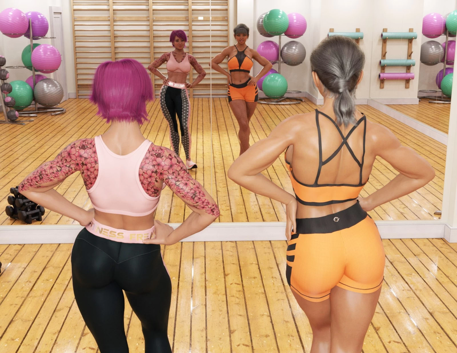 Blue Program Fitness porn comic picture 15