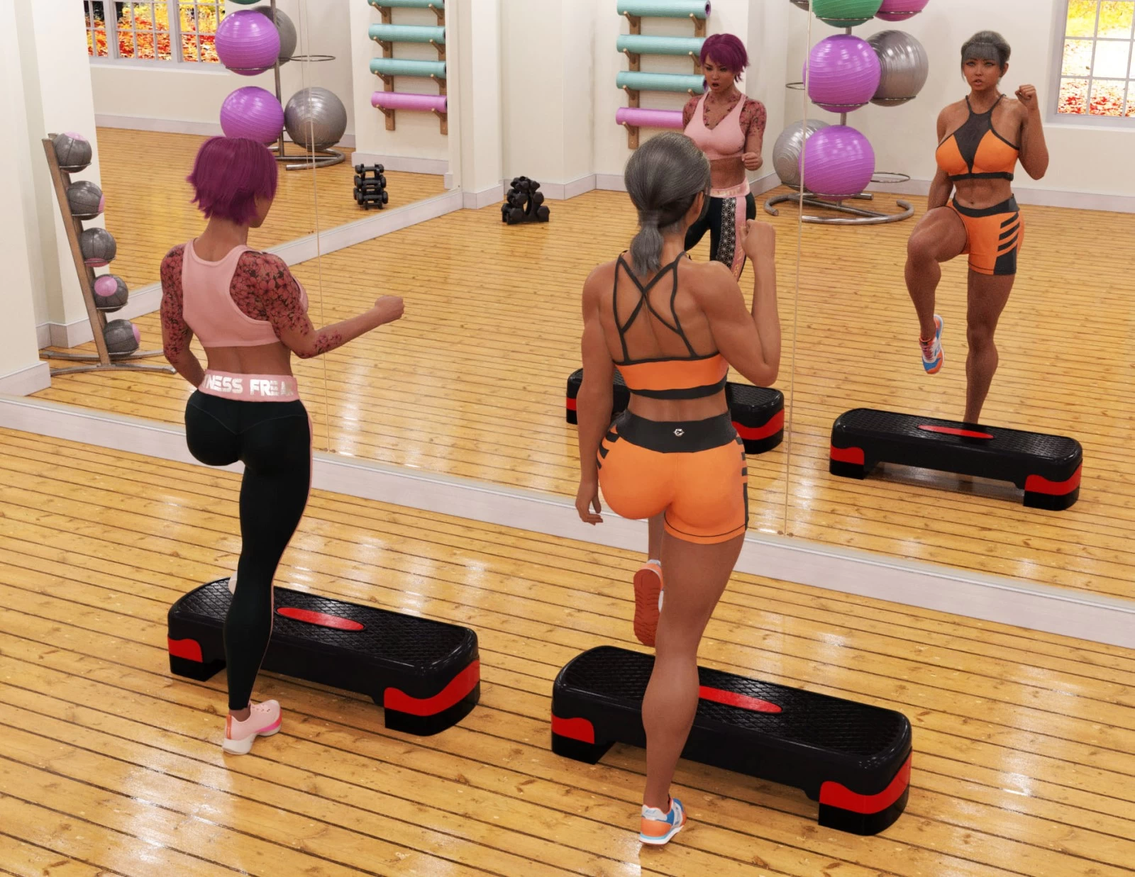 Blue Program Fitness porn comic picture 16