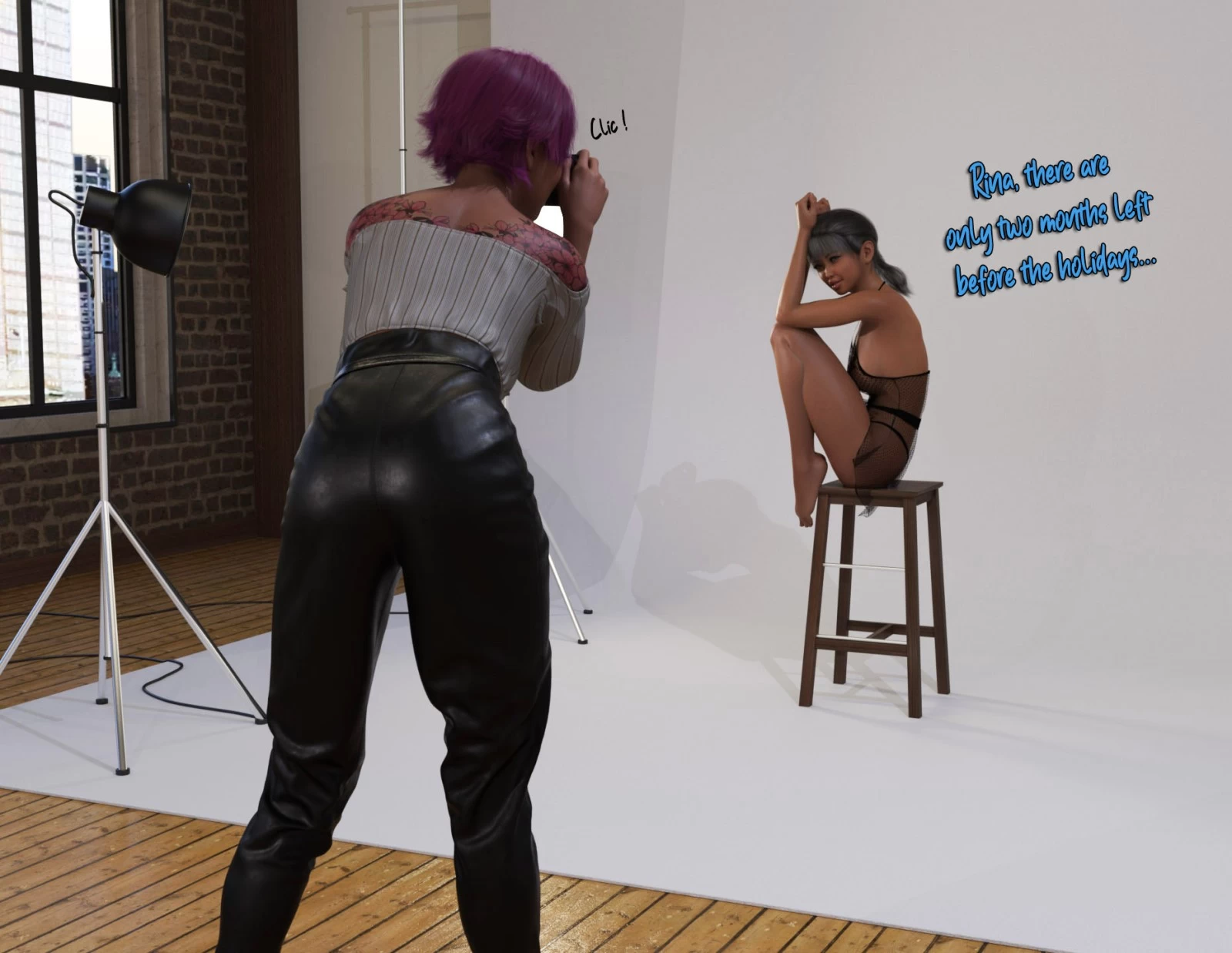 Blue Program Fitness porn comic picture 4