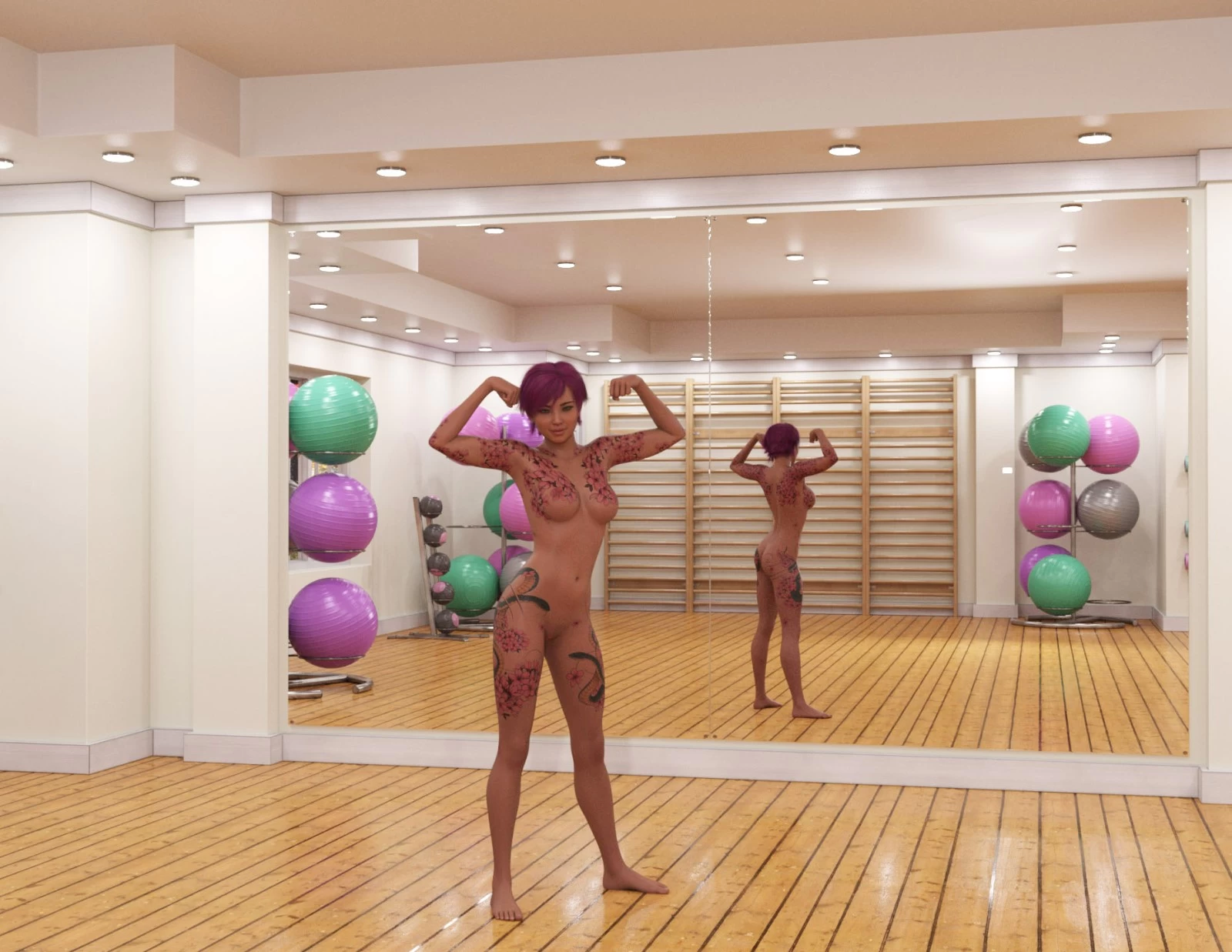 Blue Program Fitness porn comic picture 78