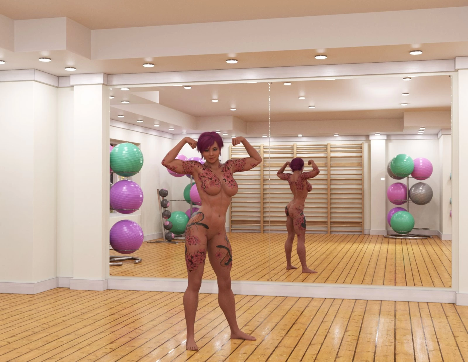 Blue Program Fitness porn comic picture 79