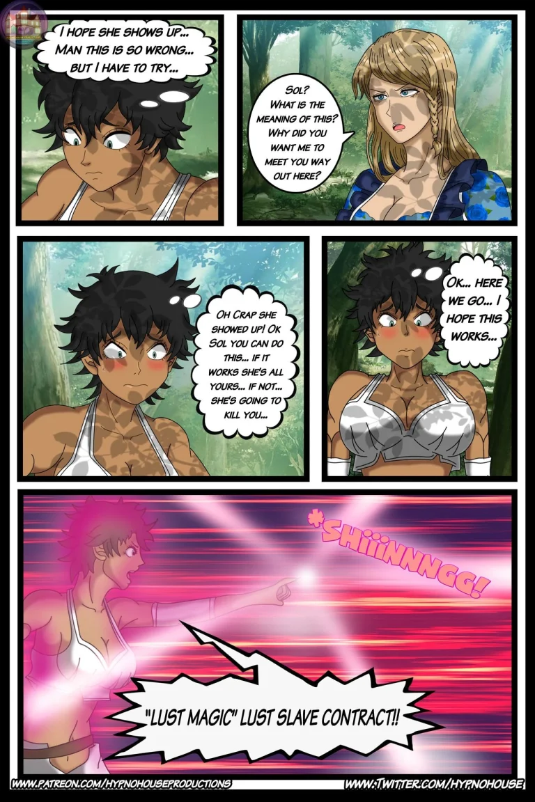 Blue Rose Love! porn comic picture 2