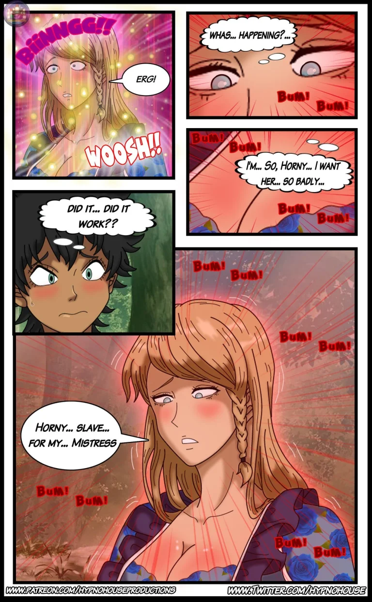 Blue Rose Love! porn comic picture 3