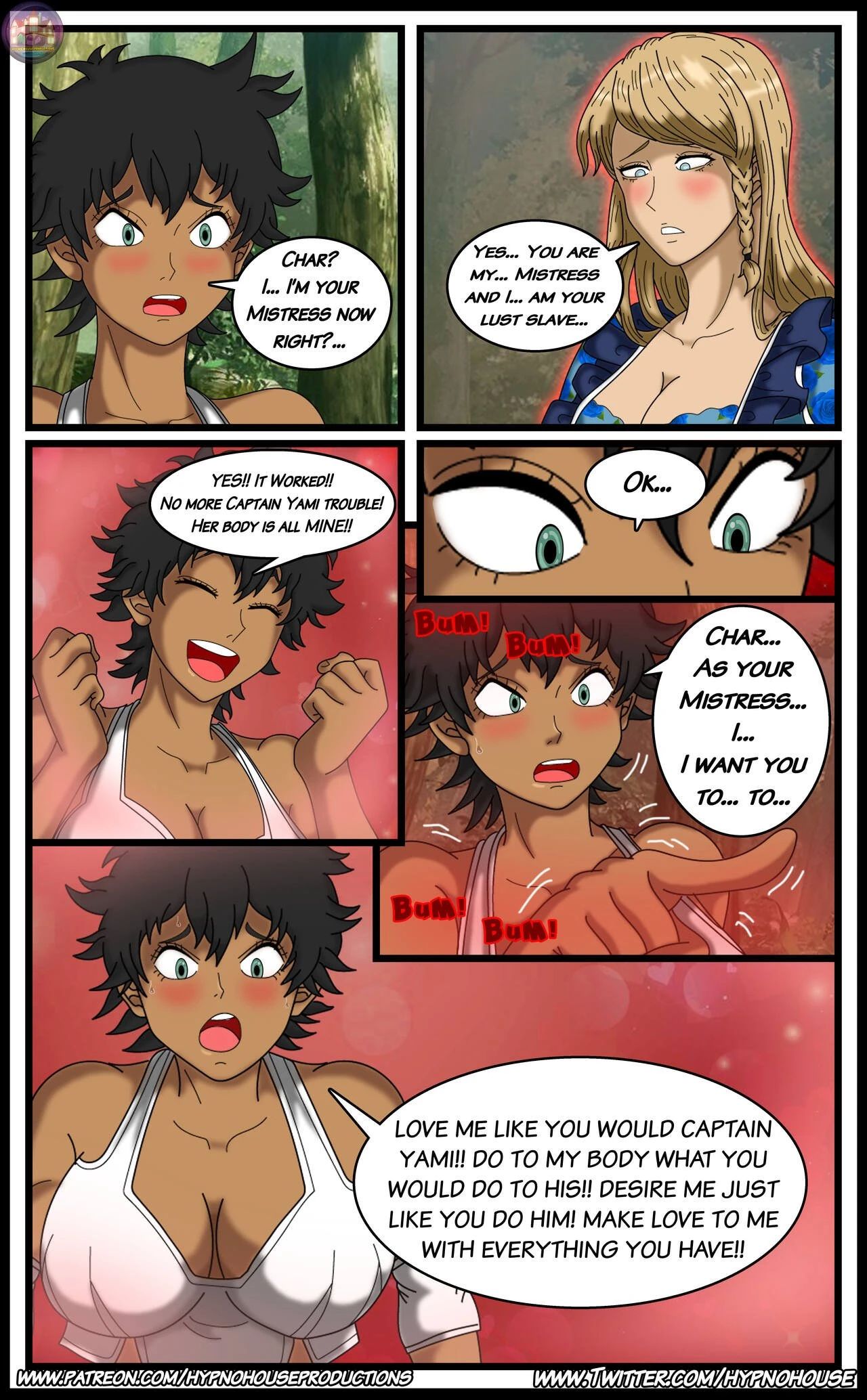 Blue Rose Love! porn comic picture 4