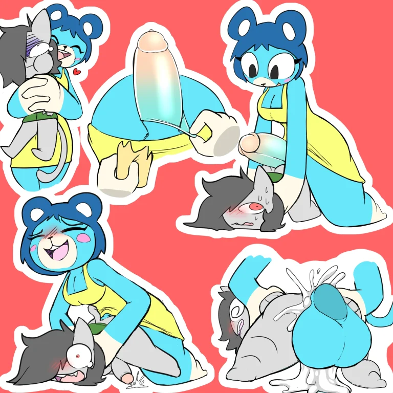 Bluebear and Cain Date porn comic picture 4