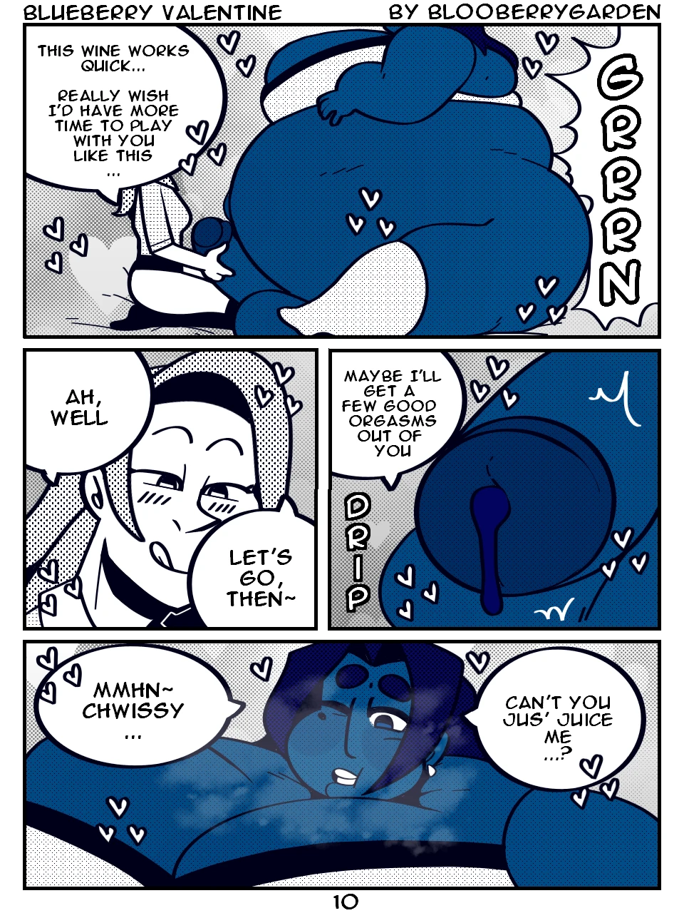 Blueberry Valentine porn comic picture 11