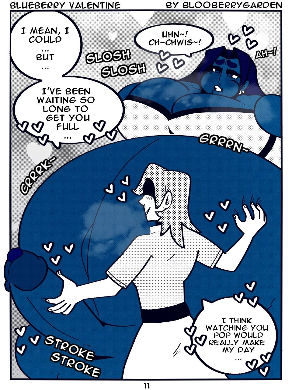 Blueberry Valentine porn comic picture 12