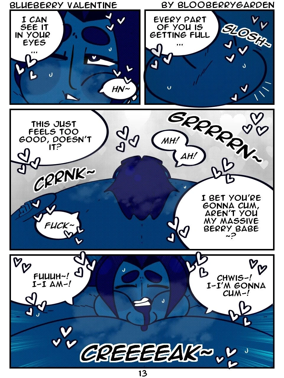 Blueberry Valentine porn comic picture 14
