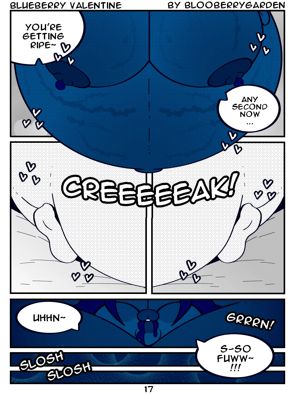Blueberry Valentine porn comic picture 18