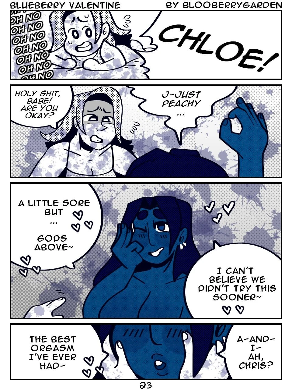 Blueberry Valentine porn comic picture 24