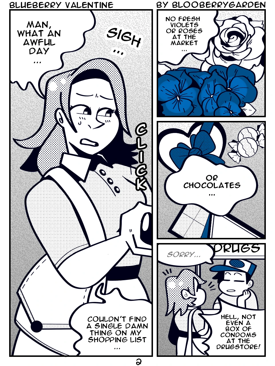 Blueberry Valentine porn comic picture 3