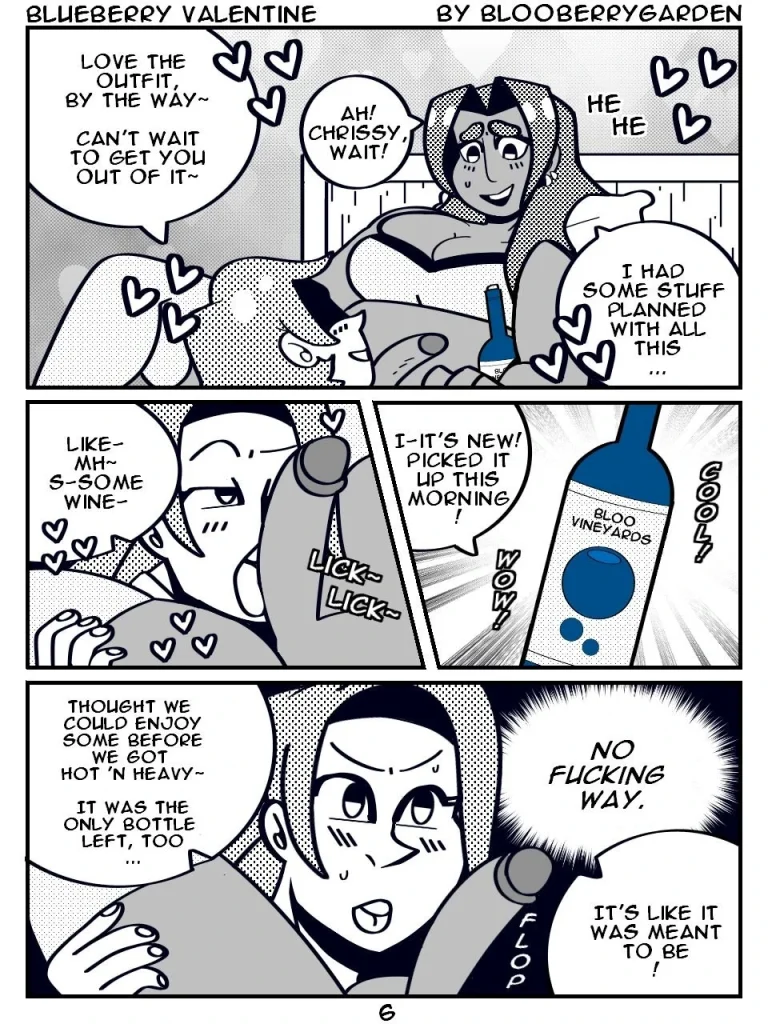 Blueberry Valentine porn comic picture 7