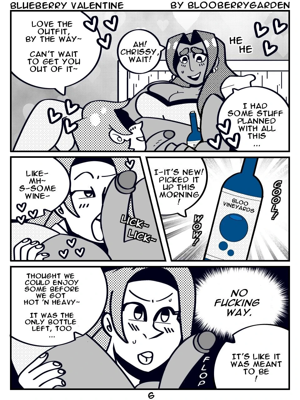 Blueberry Valentine porn comic picture 7