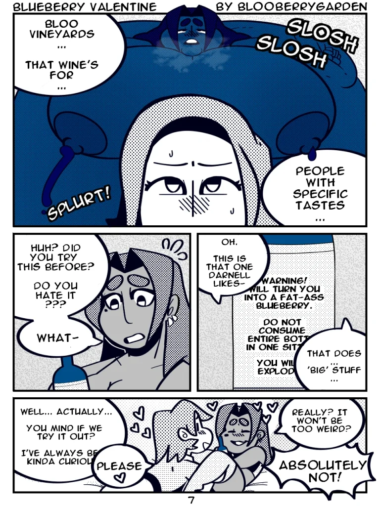 Blueberry Valentine porn comic picture 8