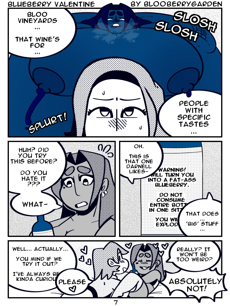 Blueberry Valentine porn comic picture 8