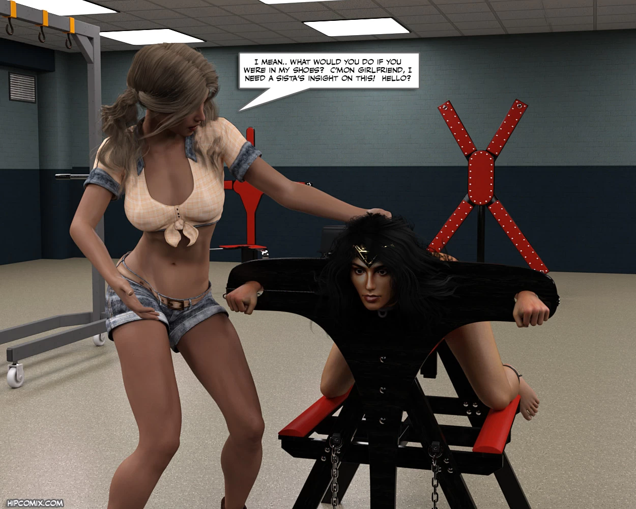 Blunder Woman - The Vanishing 4-5 porn comic picture 80