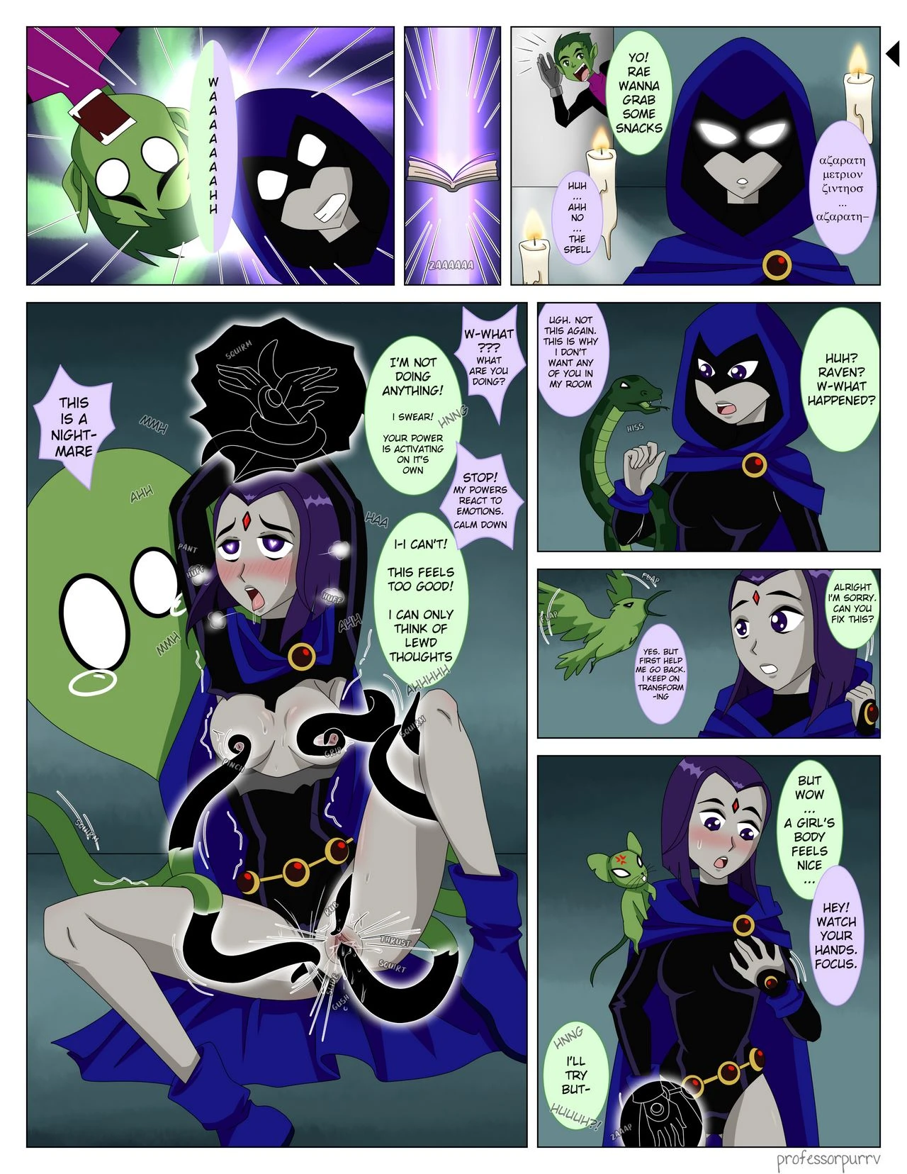 Body Swap porn comic picture 13