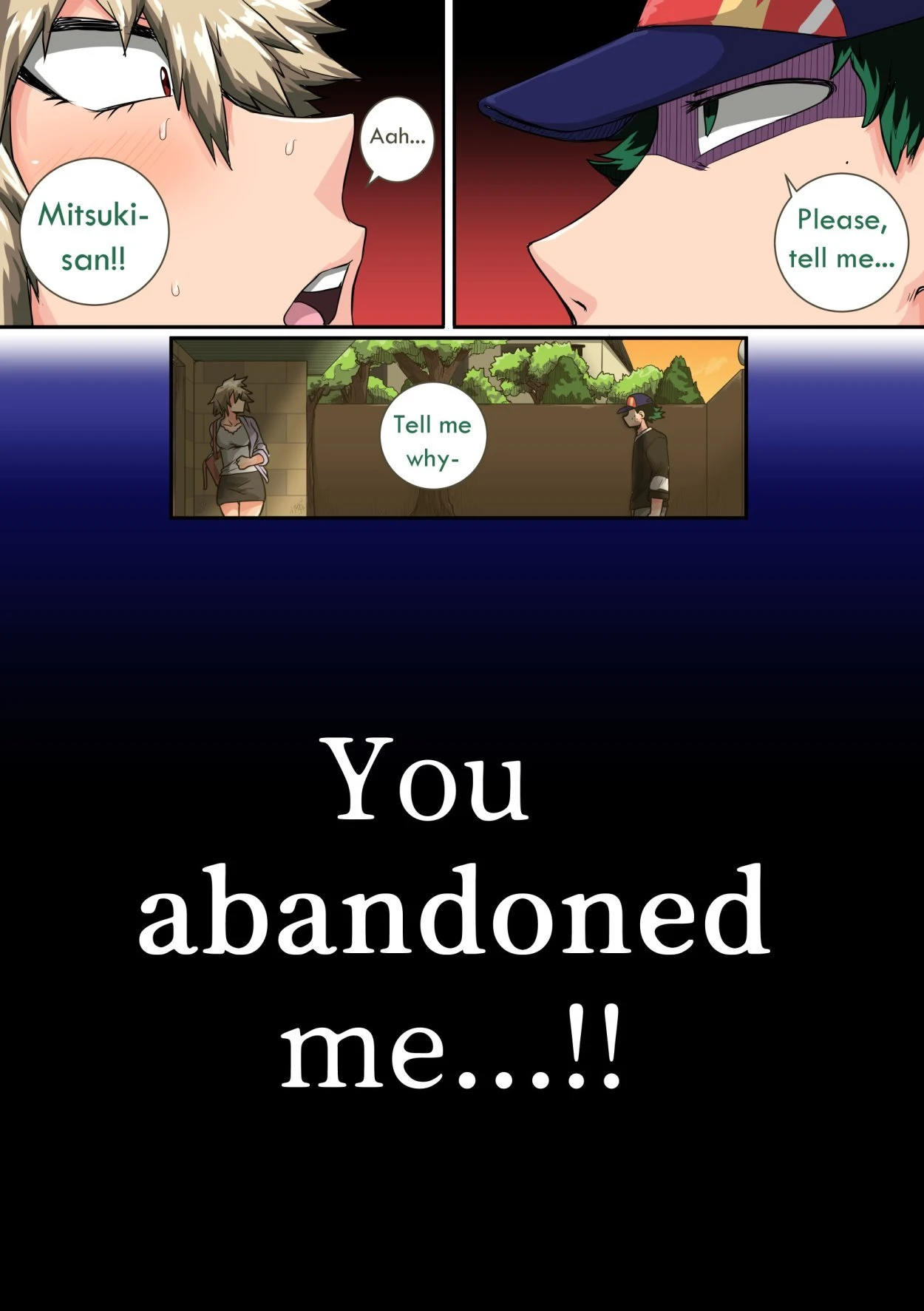 Boku no Harem Academia 7. Summer Vacation With Bakugo's Mom Part Two porn comic picture 17