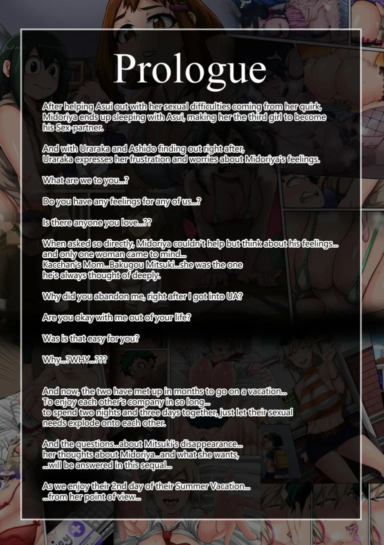 Boku no Harem Academia 7. Summer Vacation With Bakugo's Mom Part Two porn comic picture 2