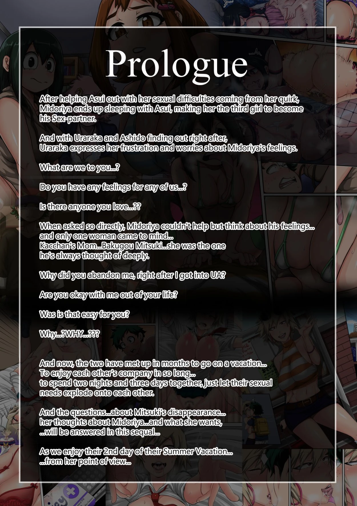 Boku no Harem Academia 7. Summer Vacation With Bakugo's Mom Part Two porn comic picture 2