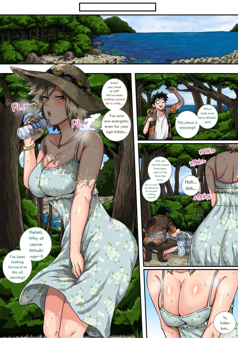 Boku no Harem Academia 7. Summer Vacation With Bakugo's Mom Part Two porn comic picture 21