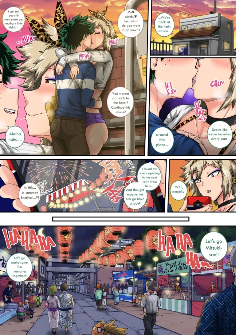 Boku no Harem Academia 7. Summer Vacation With Bakugo's Mom Part Two porn comic picture 49