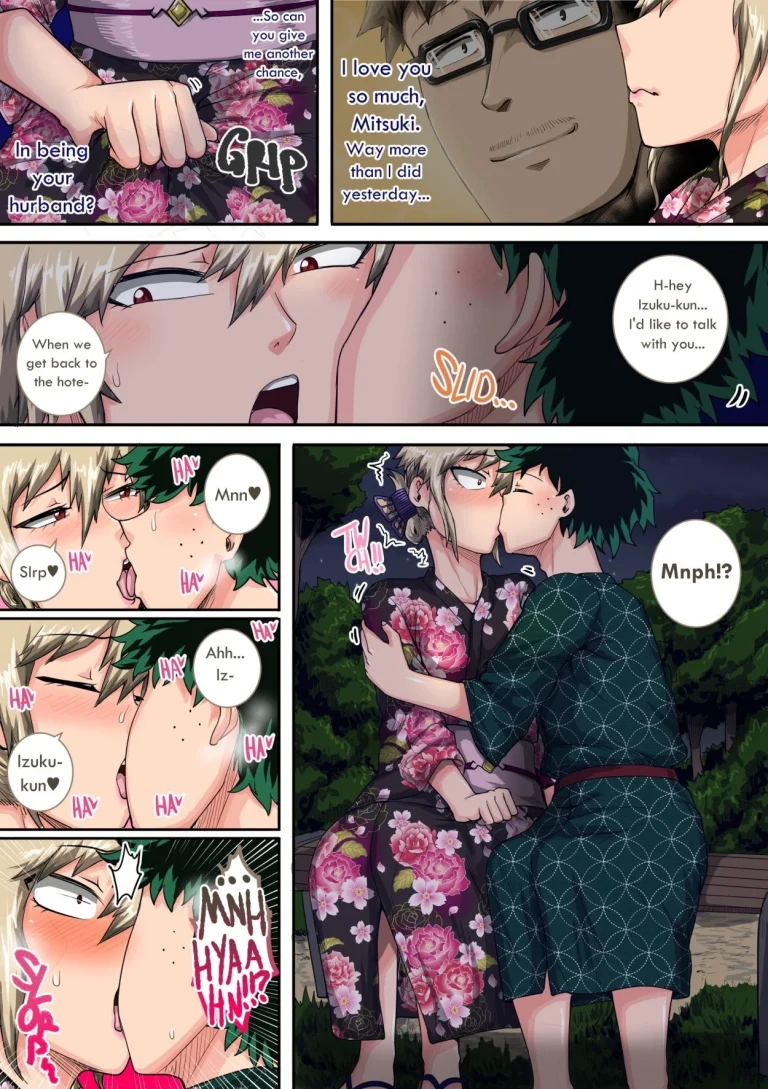 Boku no Harem Academia 7. Summer Vacation With Bakugo's Mom Part Two porn comic picture 53