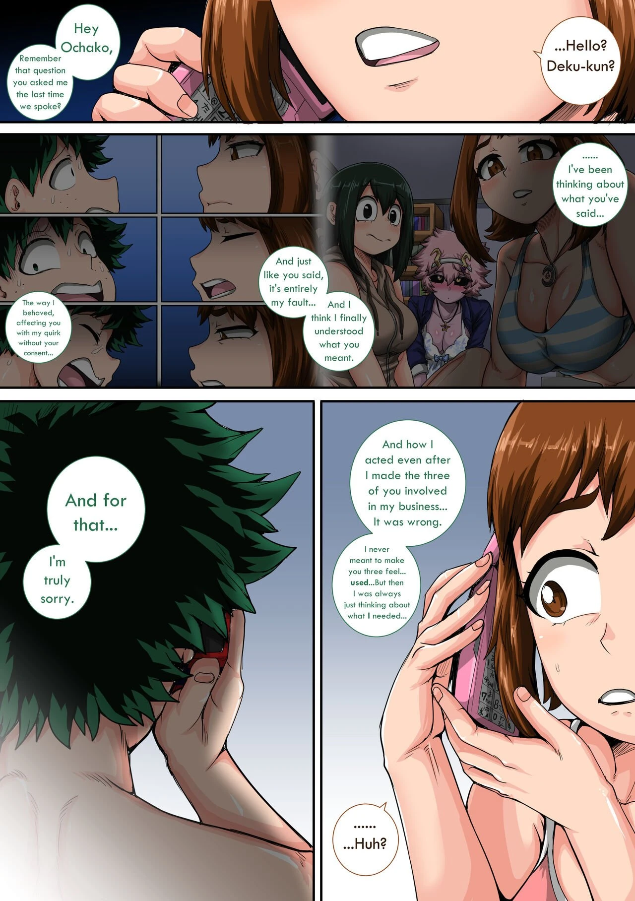 Boku no Harem Academia 8. Summer Vacation With Bakugo's Mom Part Three Chapter One porn comic picture 51