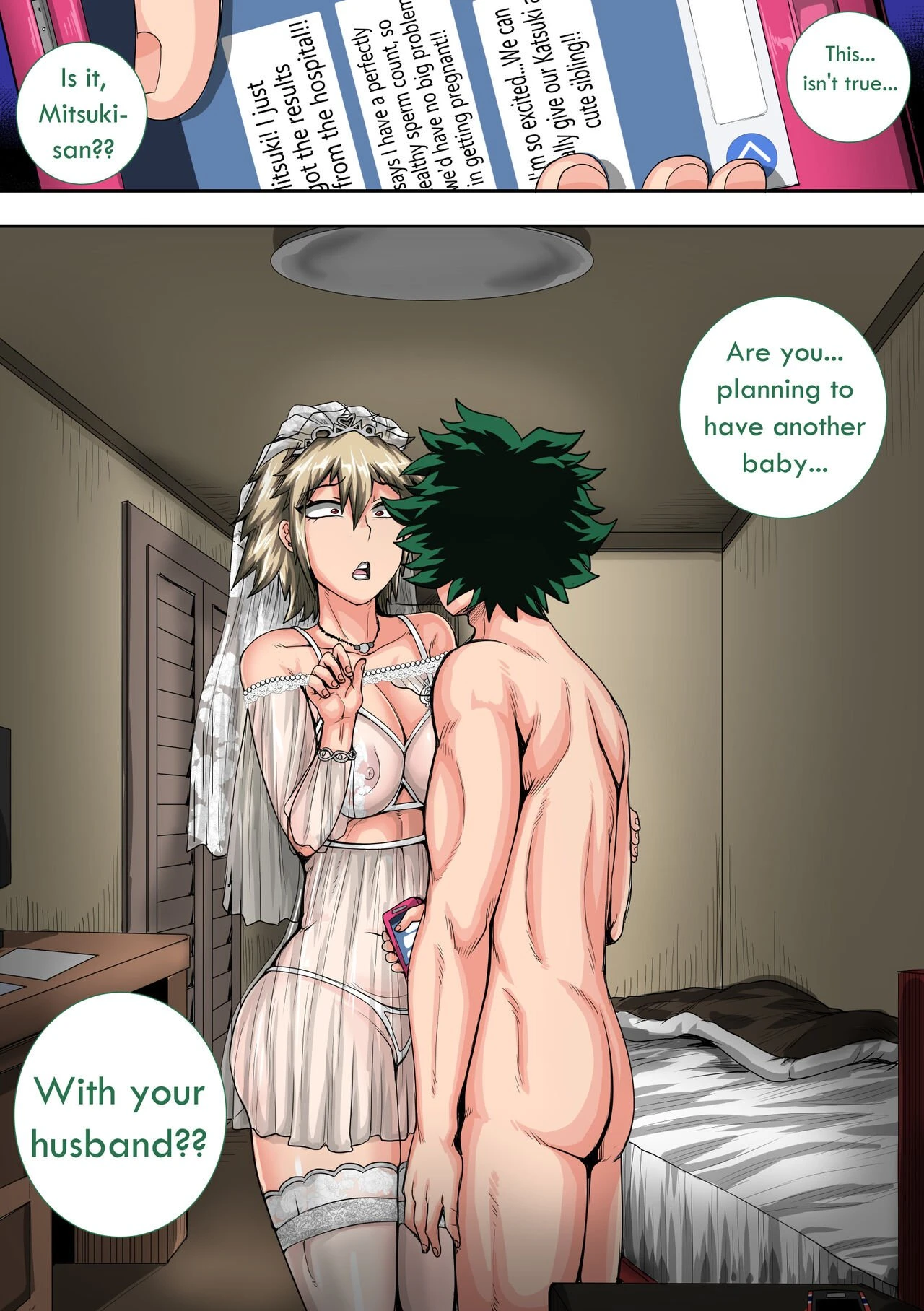 Boku no Harem Academia 8. Summer Vacation With Bakugo's Mom Part Three Chapter One porn comic picture 58