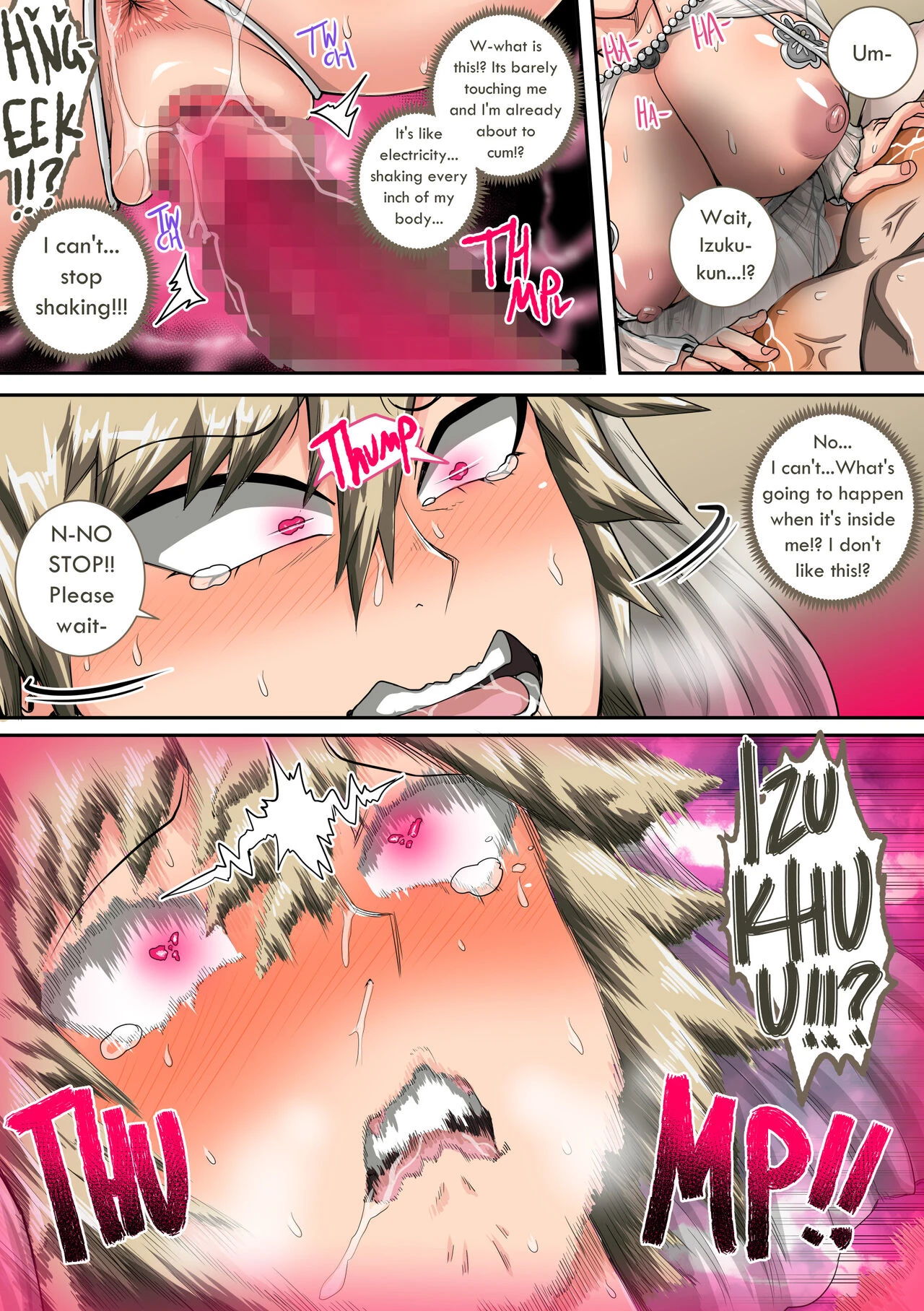 Boku no Harem Academia 9. Summer Vacation With Bakugo's Mom Part Three Chapter Two porn comic picture 18