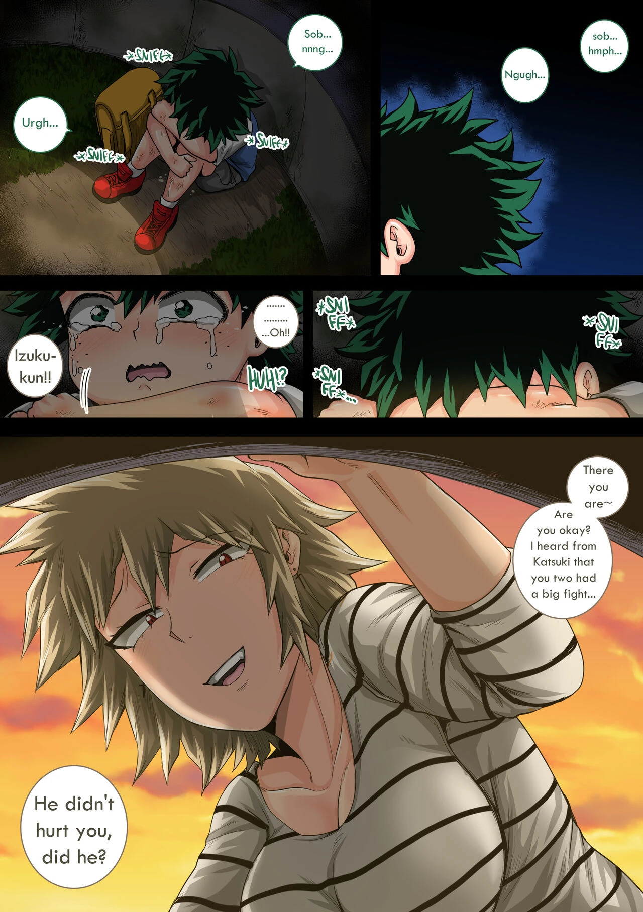 Boku no Harem Academia 9. Summer Vacation With Bakugo's Mom Part Three Chapter Two porn comic picture 43