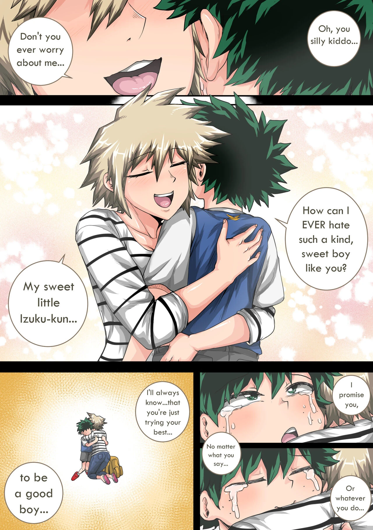 Boku no Harem Academia 9. Summer Vacation With Bakugo's Mom Part Three Chapter Two porn comic picture 47